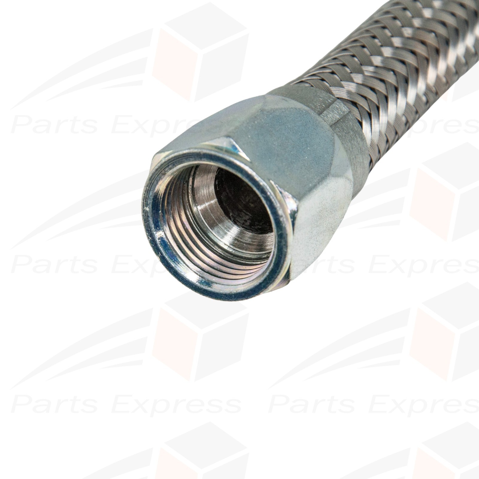 Flexible Stainless Steel Hose for High Pressure Steam Service [1/2″ NPT x 36″ L]