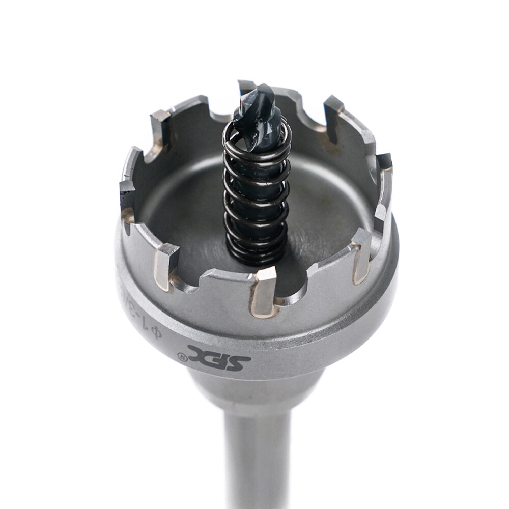 US TCT Hole Saw Carbon Hole Saw Set 3 Pcs 7/8», 1-1/8» and 1-3/8»