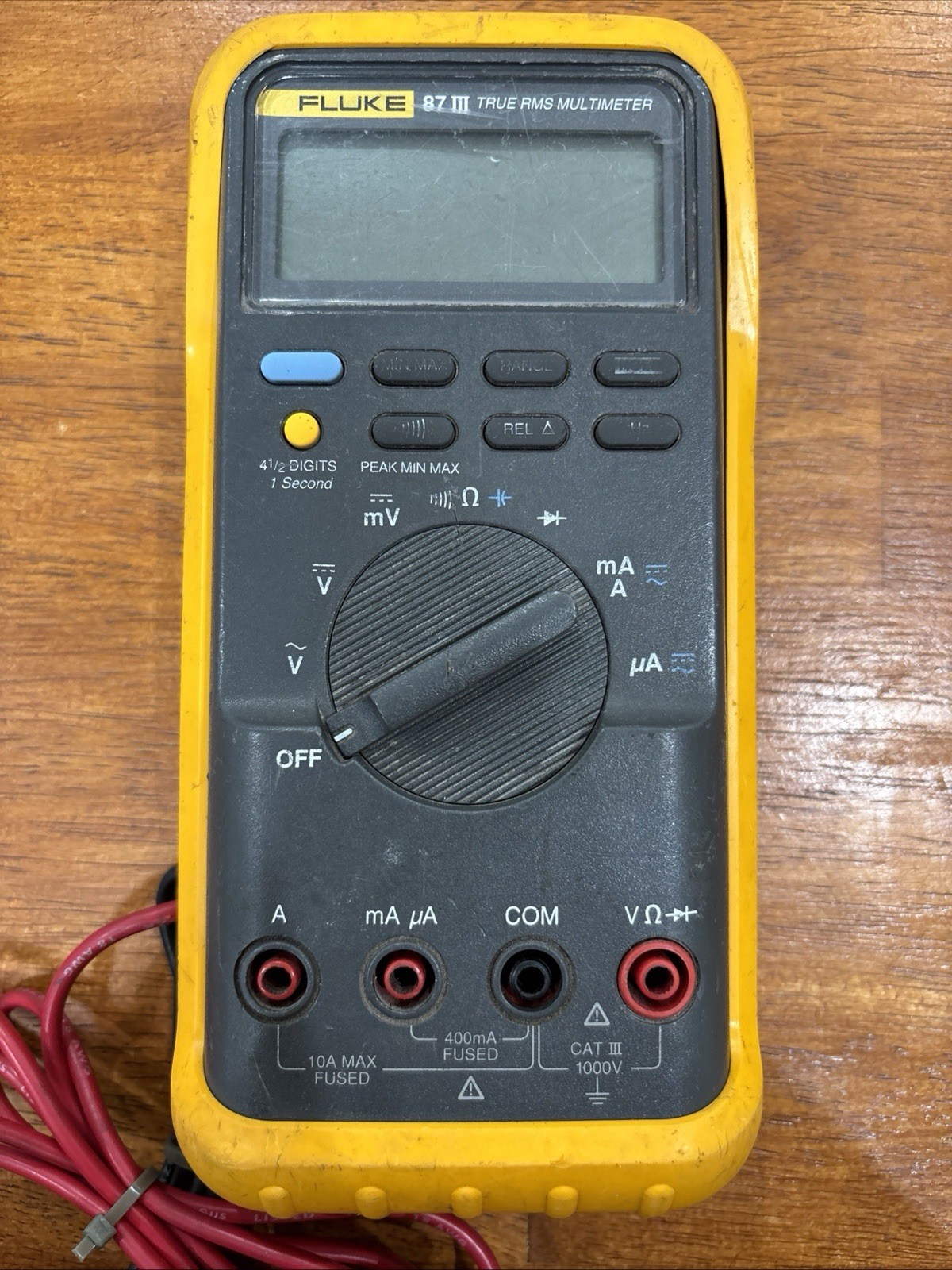 Fluke 87 True RMS Digital Multimeter with Test Leads