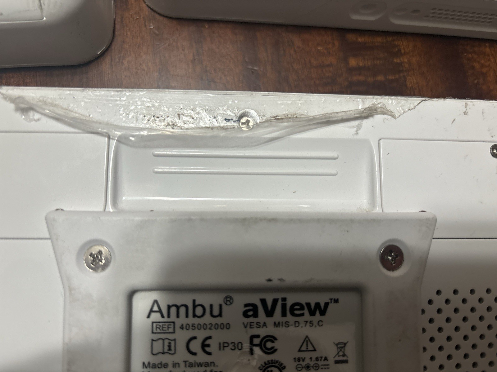 Lot Of 3 Ambu aView 405002000 Touchscreen Monitor No Power Supply