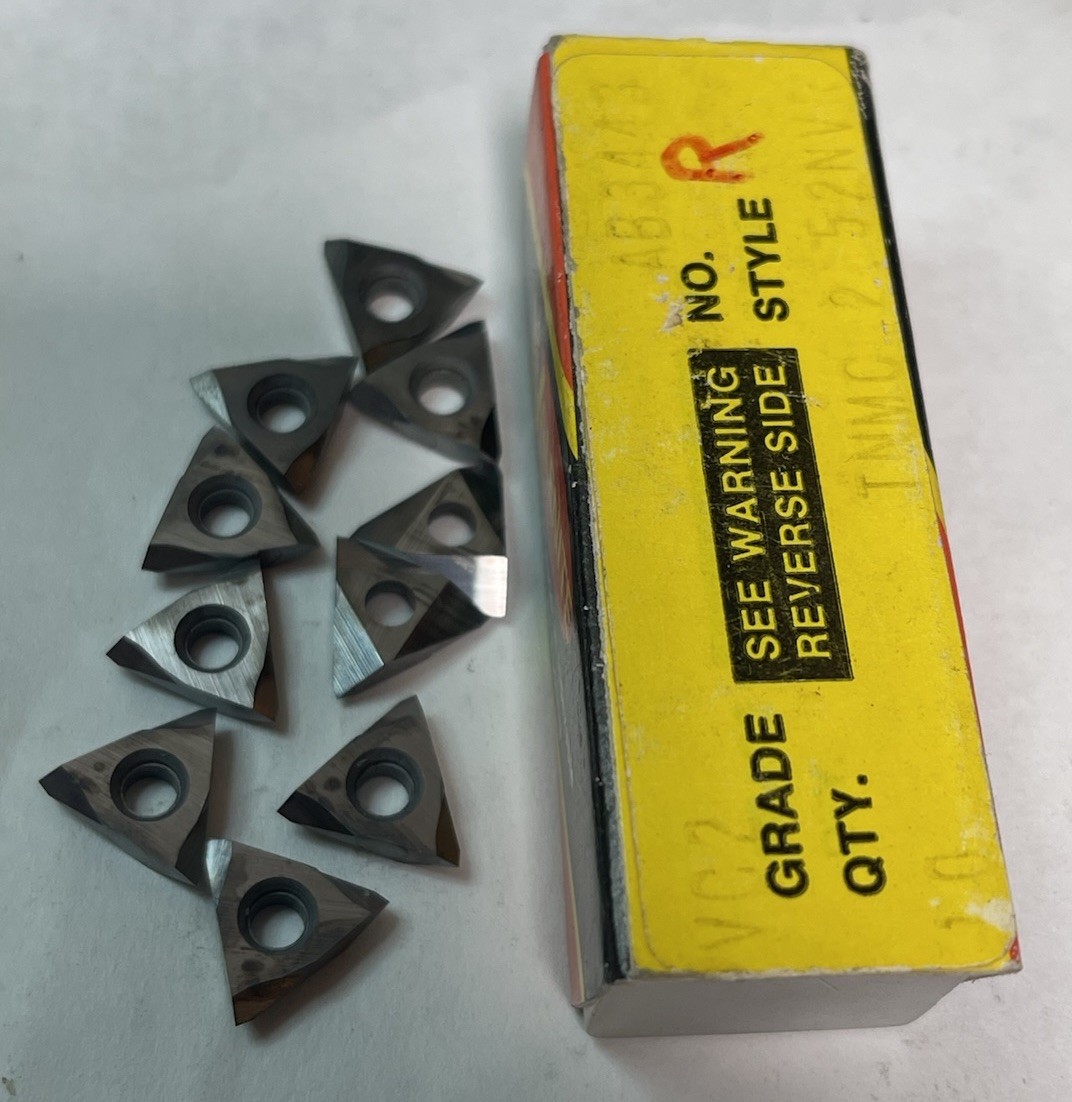 VALENITE Carbide Threading Inserts TNMC 2-52NVR Qty.10 (26MY650)