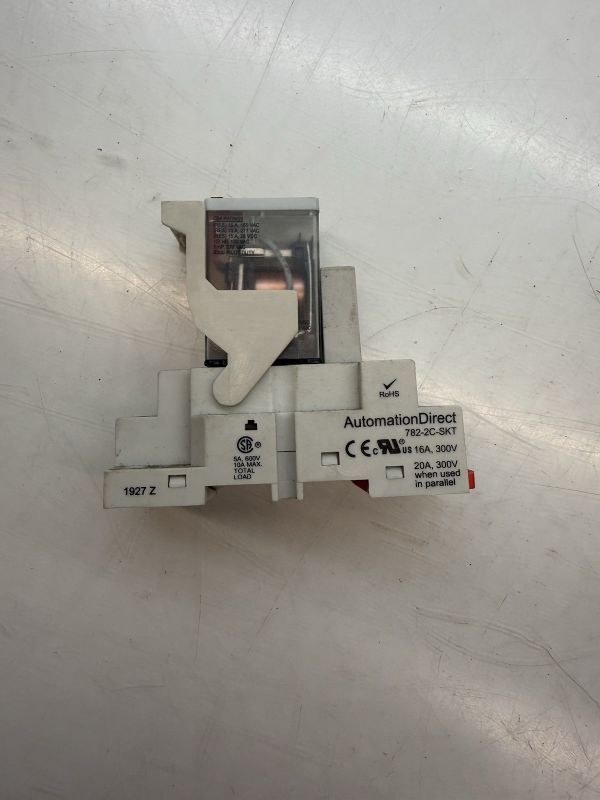 AutomationDirect 782-2C SKT socket Relay w782 series cube relay