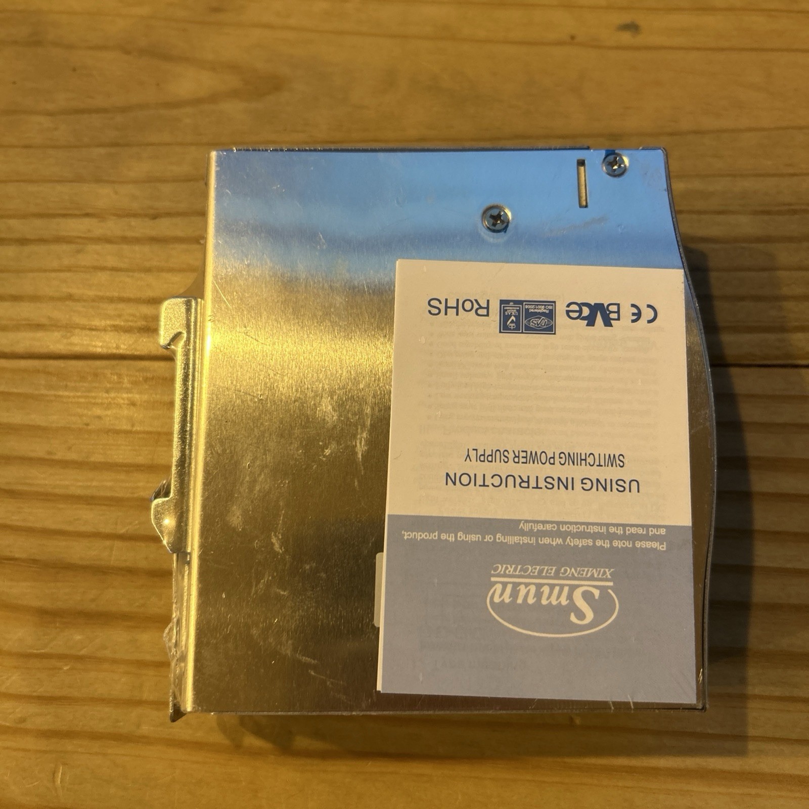 Smun NDR-120-24 AC/DC Single Output Industrial DIN Rail Power Supply New Sealed