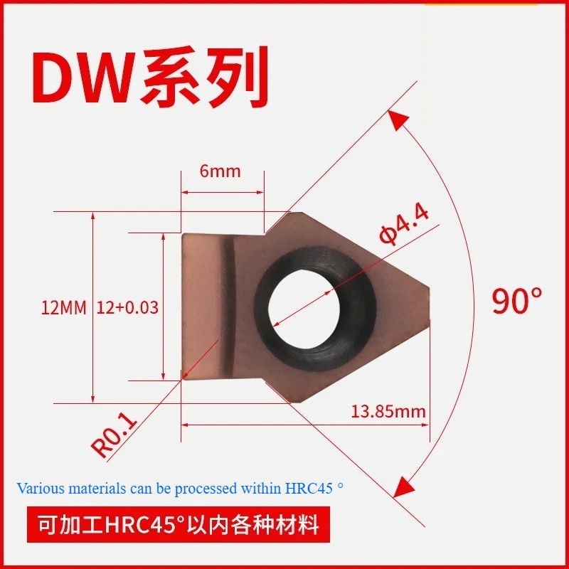 CNC Machining Center Broaching Tool Keyway Slotting Tool Holder DW/DA Series
