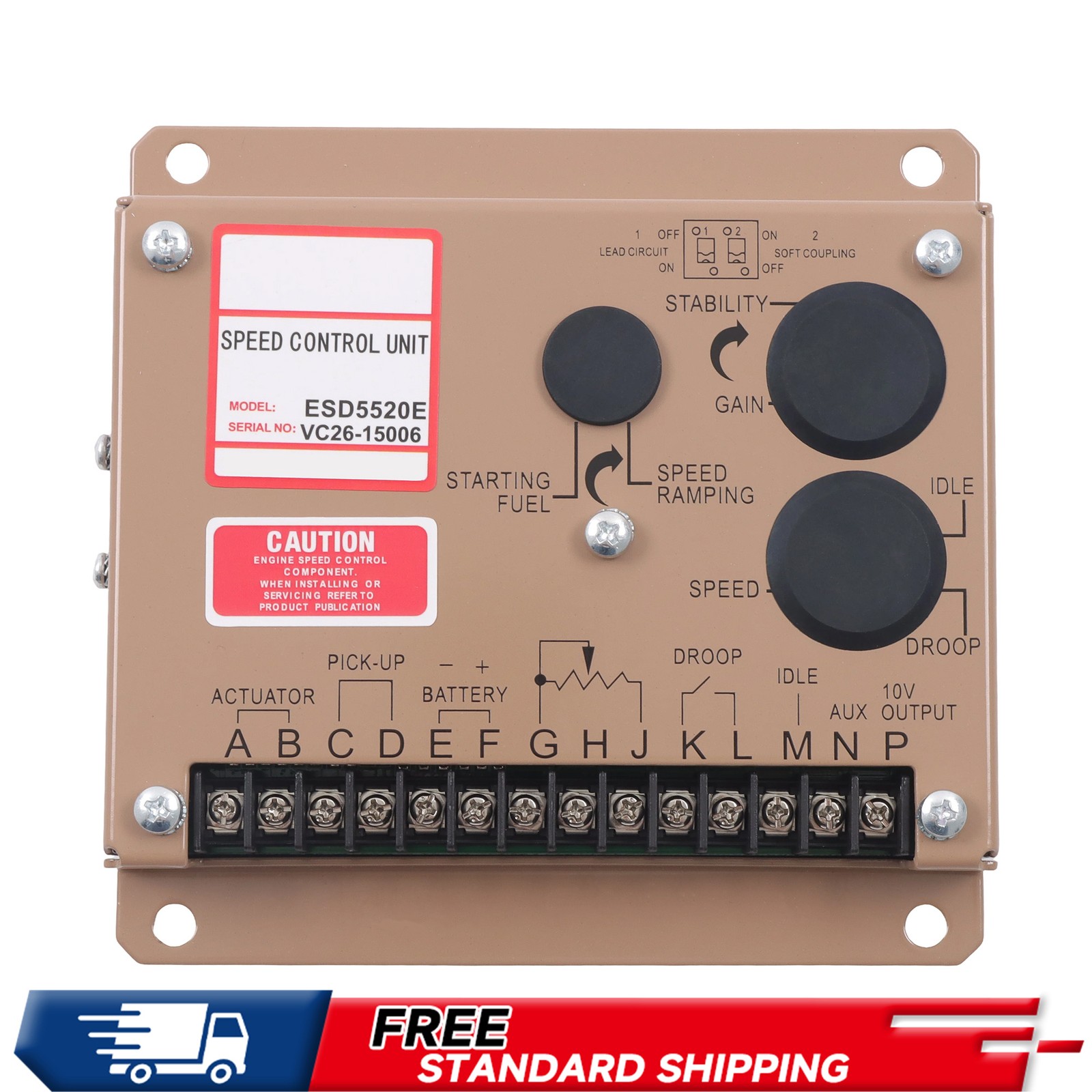 ESD5520E Speed Control Unit Generator Engine Governor Replacement