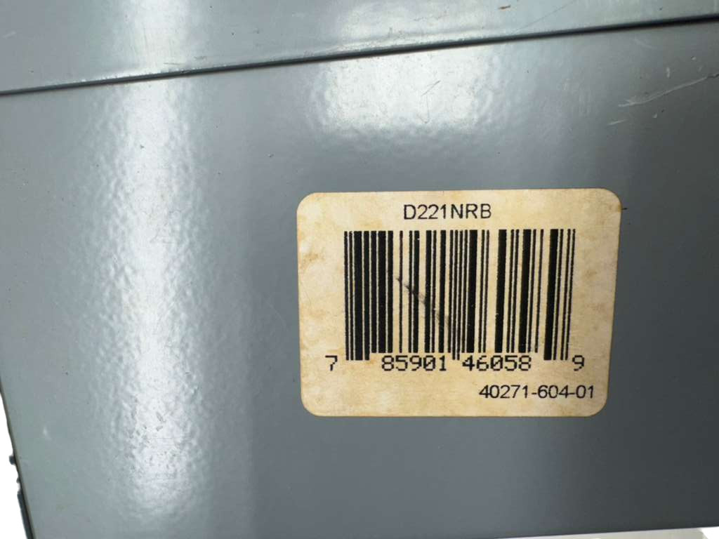 Square D D221NRB General Duty Safety Switch Series E3, 30A, 240VAC *Please Read*