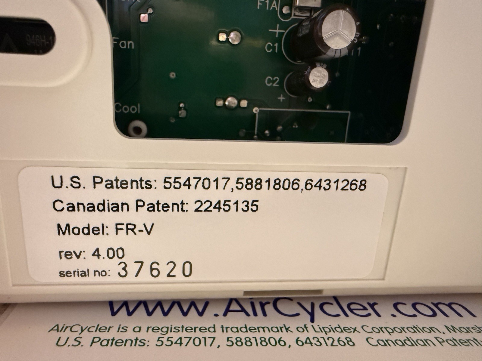 AirCycler FR-V Smart Controller HVAC Ventilation Furnace Fan Timer LIPIDEX
