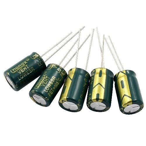 10PCS 400V 10UF Electrolytic Capacitor, 0.39×0.63in High Frequency Aluminum