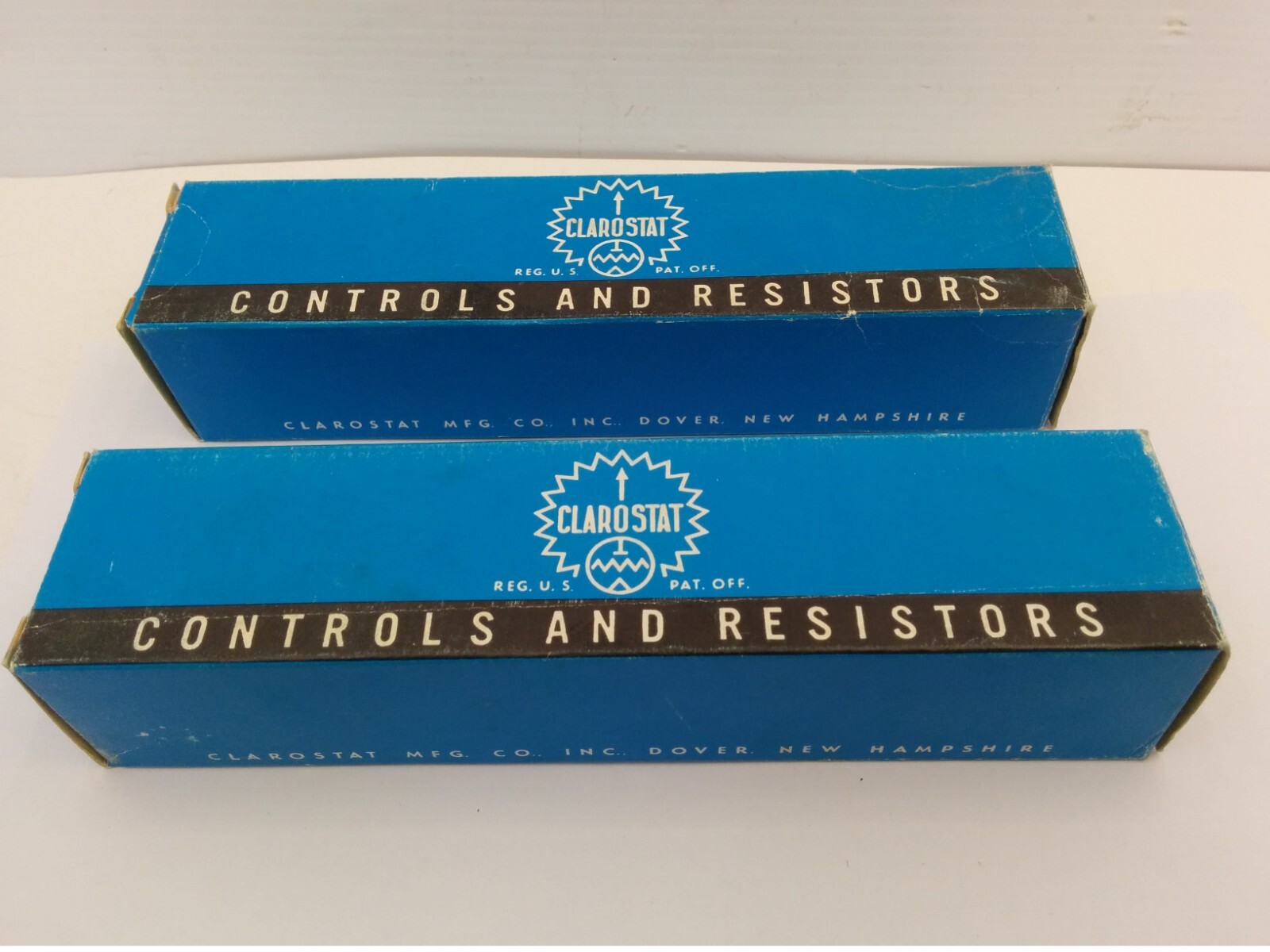 CLAROSTAT VK-100-N 50 OHMS CERAMIC RESISTOR, 411 9020 (LOT OF 2) NIB