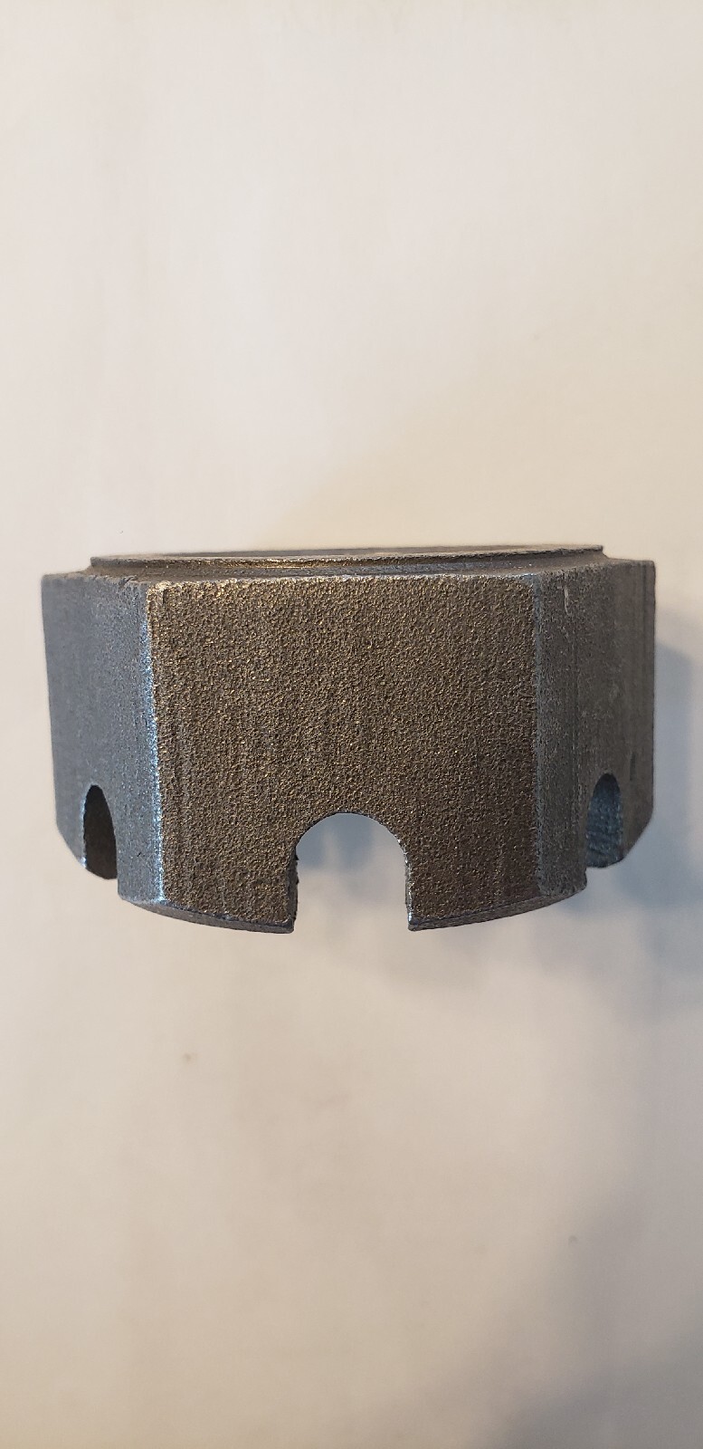 1 1/2-12 Astm A563 GR-A Slotted Hex Nut , Castle Nut
