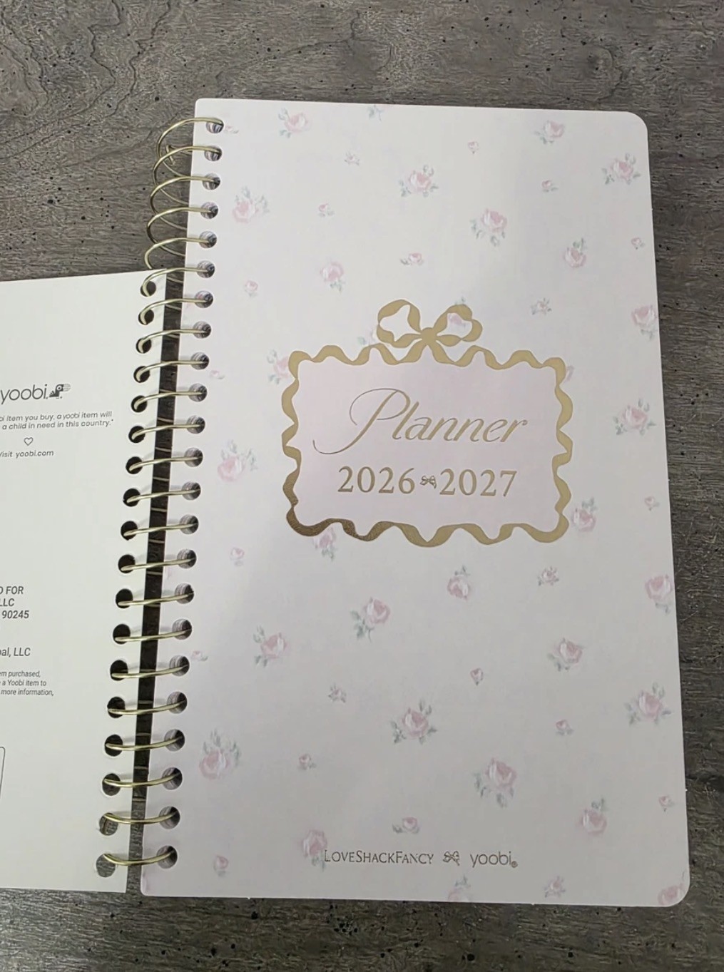 LoveShackFancy x Target 2026/2027 Planner SOLD OUT
