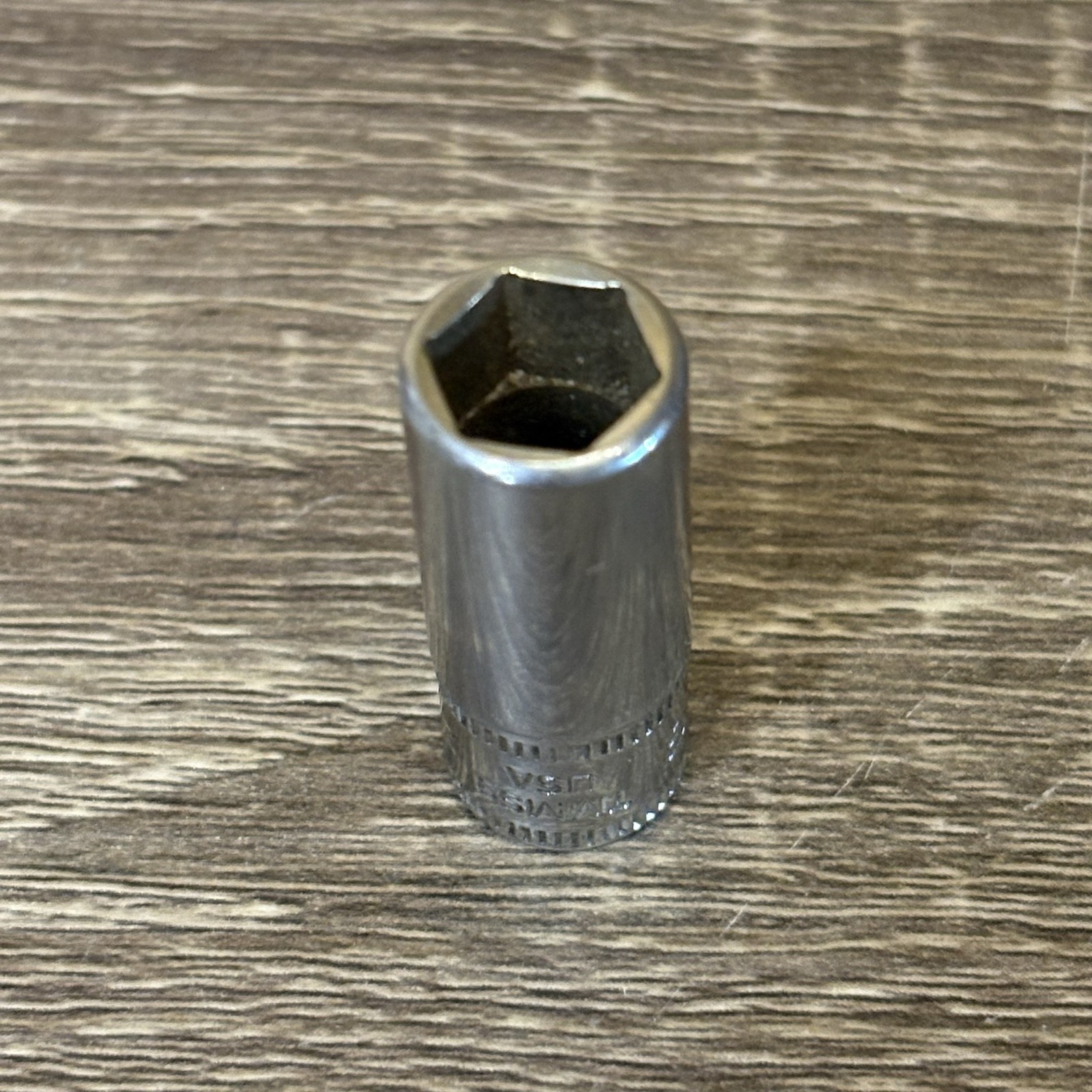 Snap-on TMMS9 Semi-Deep Socket 1/4″ Drive 9mm Metric 6-Point Flank Drive