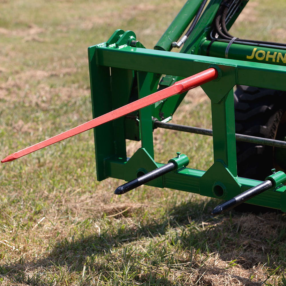 Titan Attachments HD Hay Frame Attachment Fits JD Tractors, 49″ Hay Spear