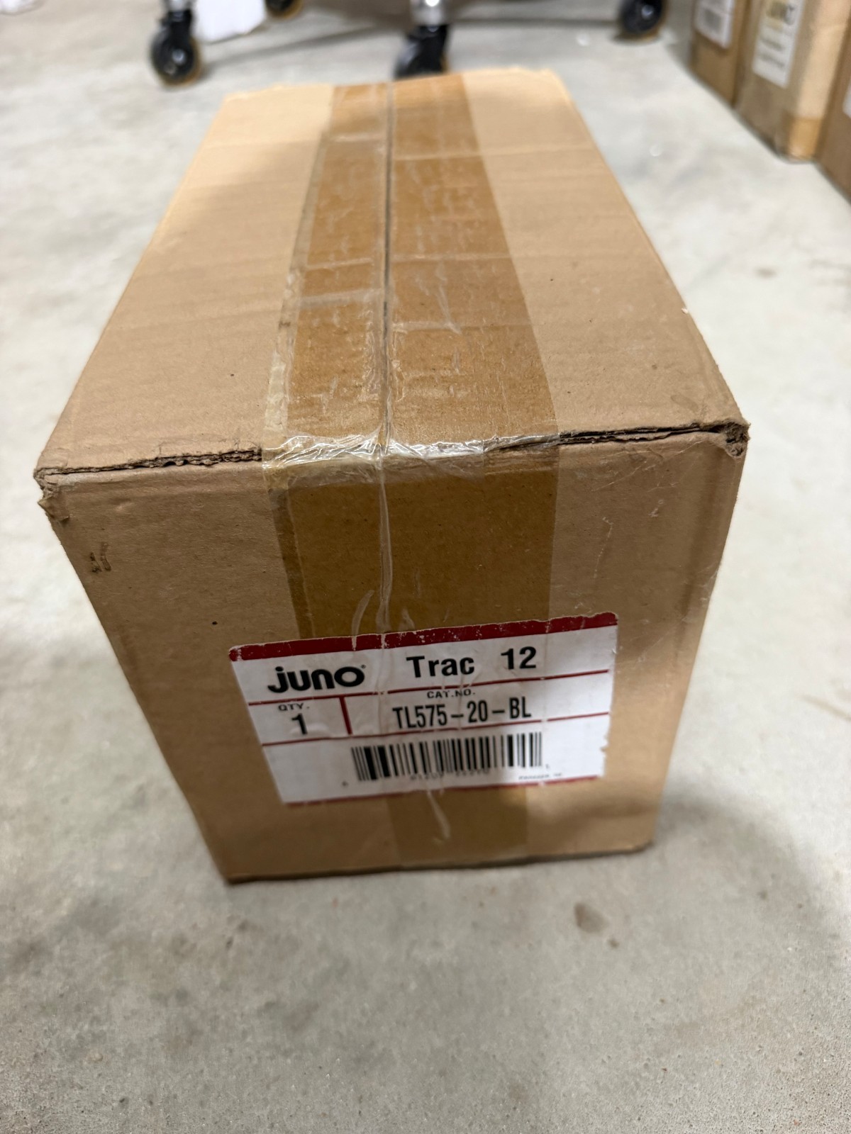 12V 20W lighting transformer Juno TRAC 12 TL575-20-BL new in box