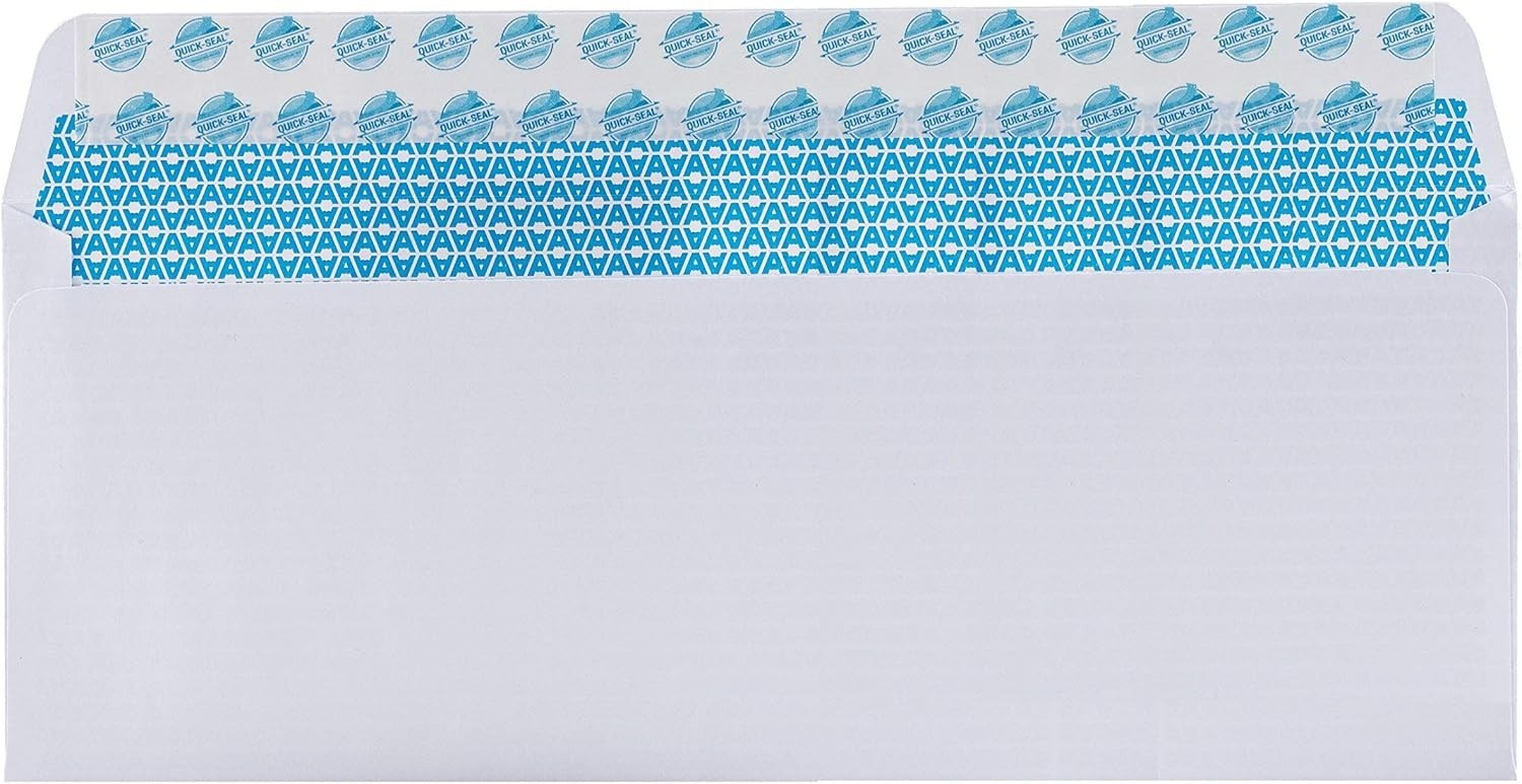 40 Count Security Tinted Self-Seal Envelopes – Ideal for Business & Everyday Use