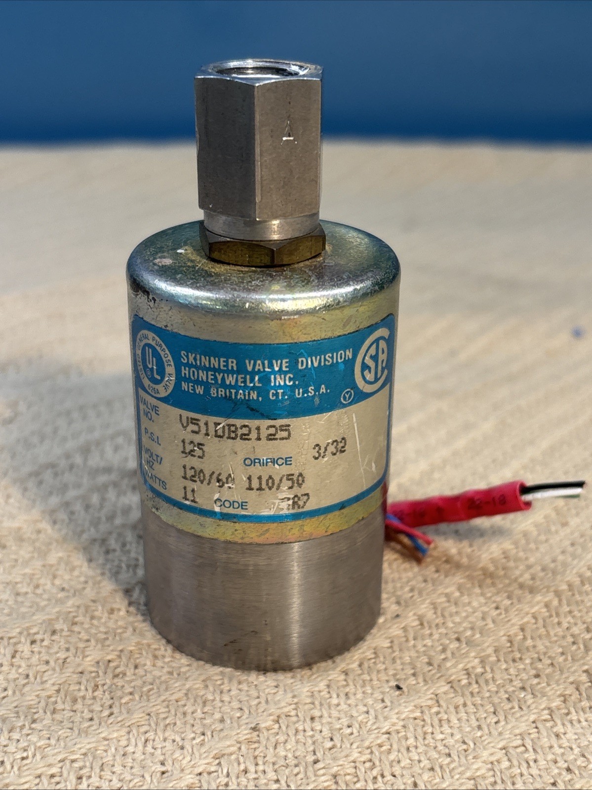 SKINNER V51DB2125 SOLENOID VALVE