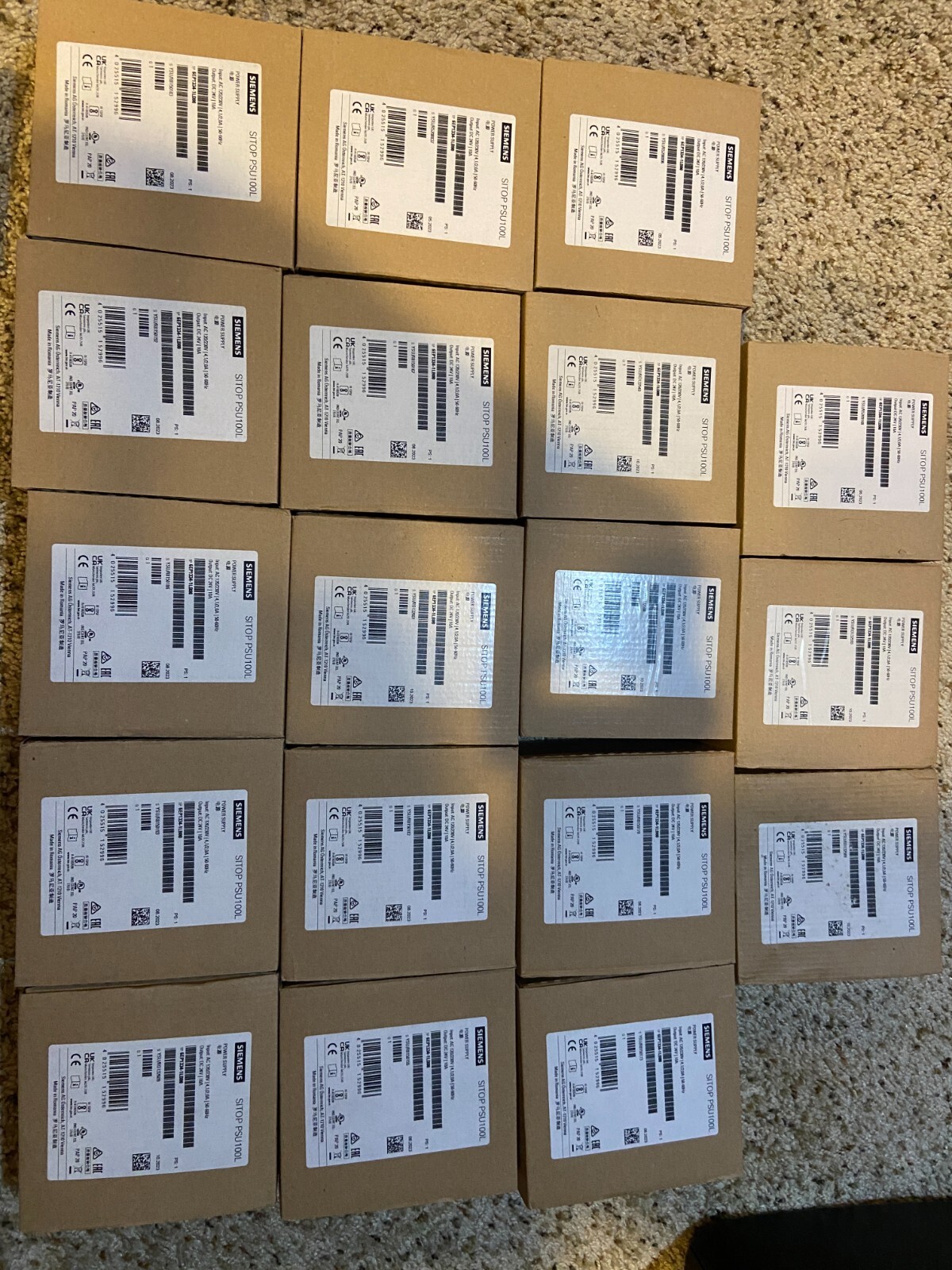 Siemens Sitop 24VDC Power Supplies. 10 Amps. Part Number 6EP1334-1LB00