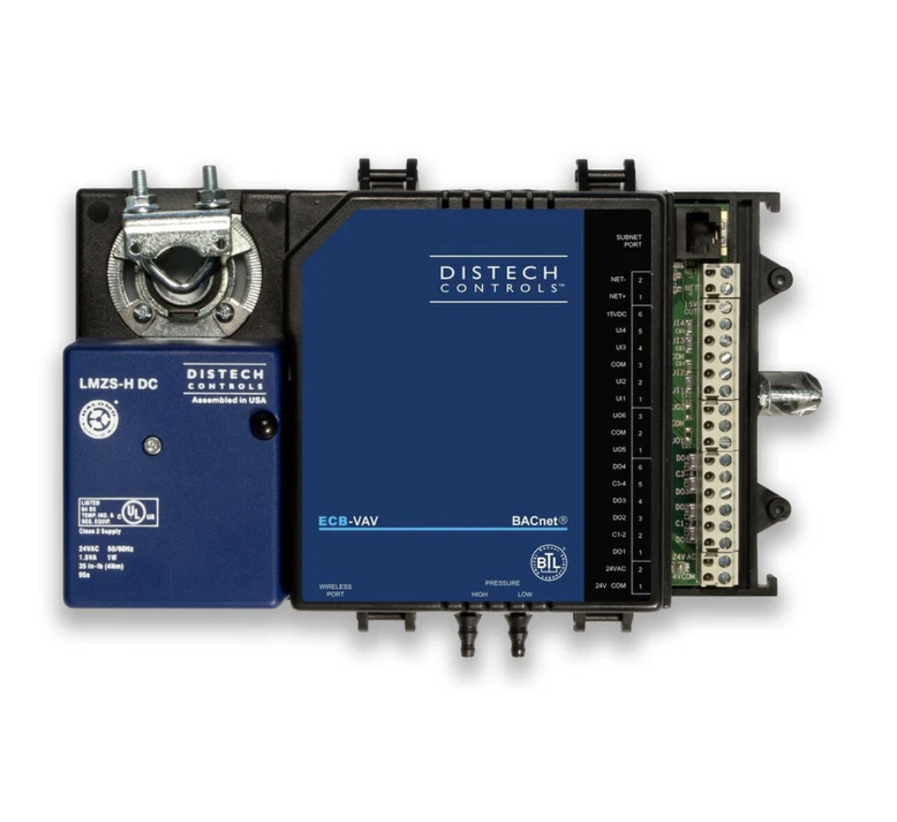 Distech Controls CDIB-VAXX-01 ECB-VAV Programmable Controller, 4 UI 4 DO 2 UO