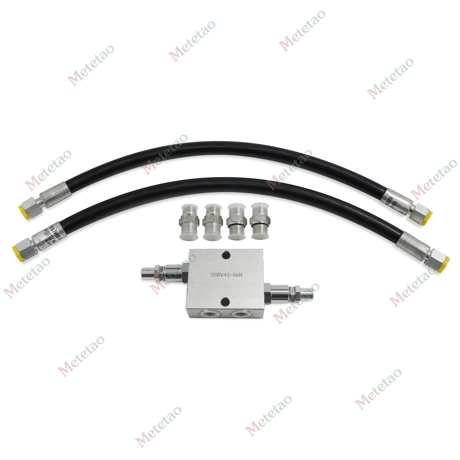 3/8” For Mini Excavator Cushion Valve Kit Swivel Motor Assembled Complete