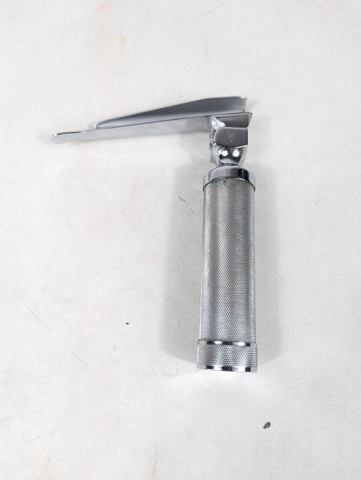 Vintage Macintosh Style Laryngoscope Medical Intubation Handle Set SS Chrome