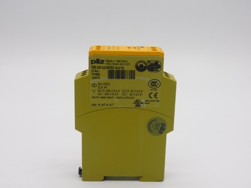 PILZ PZEX4V0.5/24VDC-4N/O-FIX 774580 24VDC 5.0A NSMP