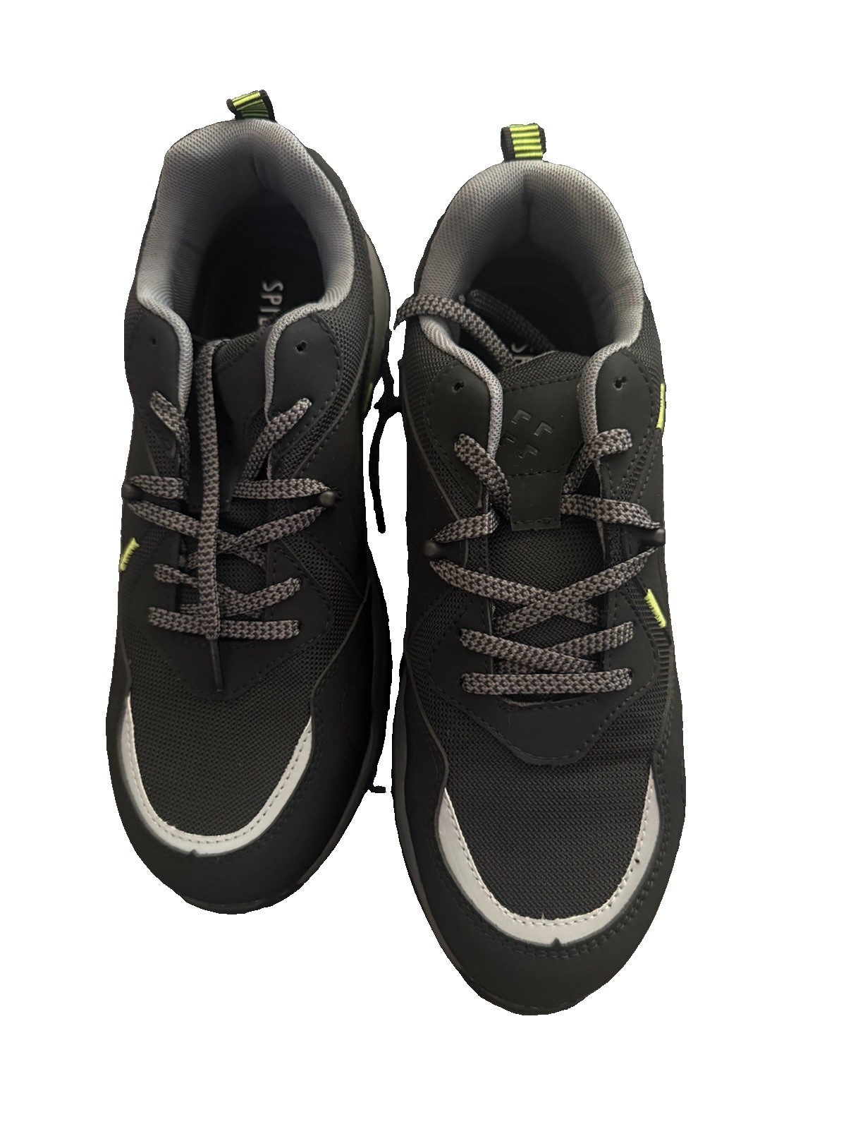 SPIEZ Men’s Composite Toe Safety Shoes – Size 10 Men Black Color