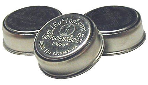 100 Pack DALLAS/MAXIM DS1992L-F5+ NVRAM, 1kbit 2-Pin F5 MicroCan