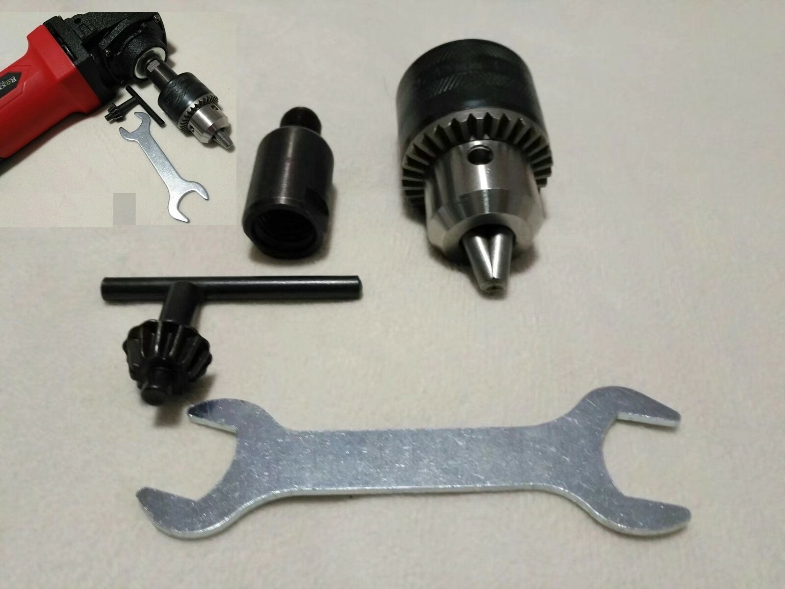 Angle Grinder to Drill Chuck Adapter 1-13mm 5/8″-11 Thread