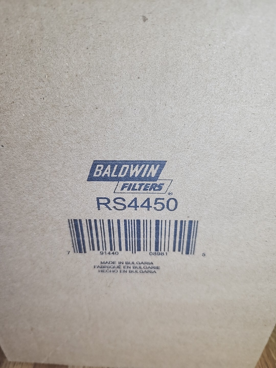 BALDWIN FILTERS RS4450 Air Filter, Radial 36G621