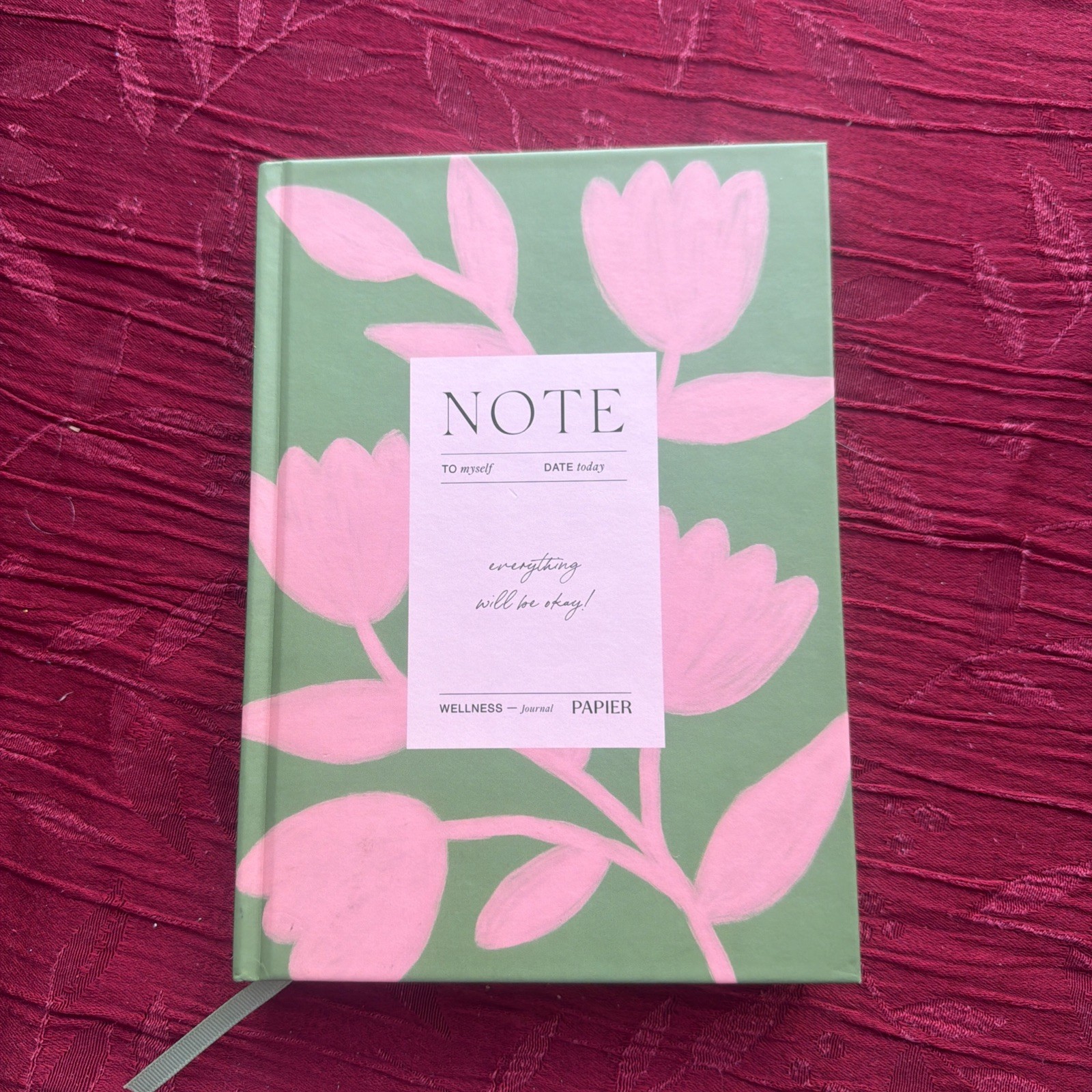 Papier Inc Tulip Wellness Journal Hardcover