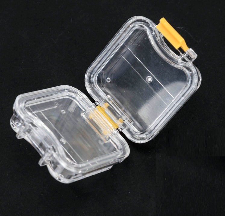 20pcs Denture False Teeth Membrane Case Container Hinged Display Box Jewelry USA