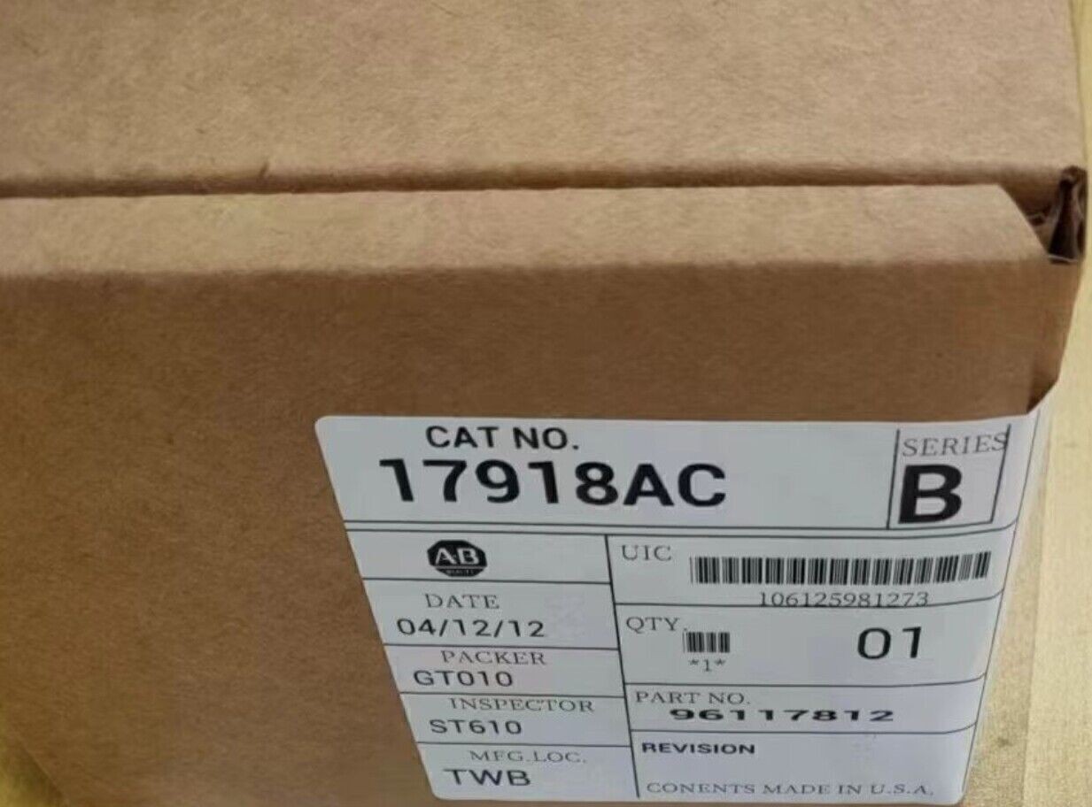 AB 1791-8AC Series B Block I/O Module 120VAC 8 Inputs 8 Outputs Free Shipping