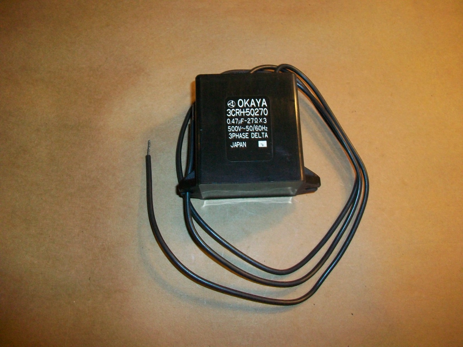 OKAYA 500V 0.47UF 27OHM SPARK QUENCHER 3CRH-50270 NEW