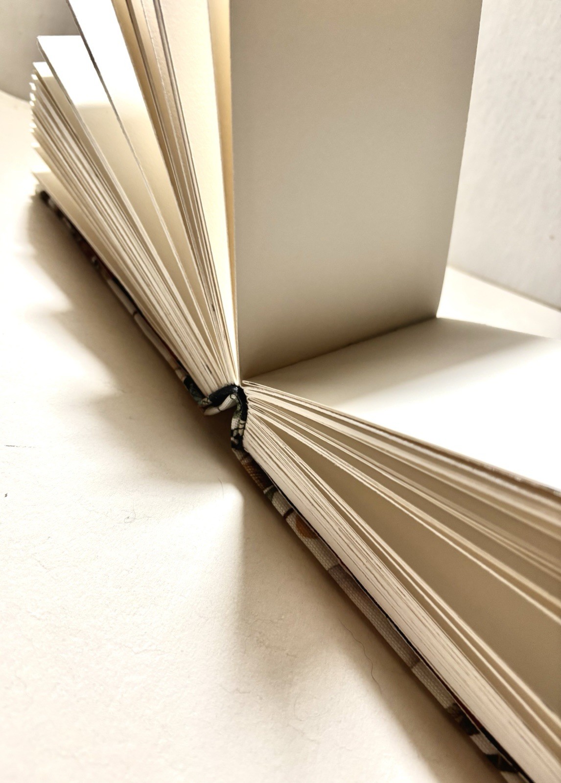 Handmade White Fabric Mushroom Blank Watercolor-book Arches Paper – 6 in. x 4 in