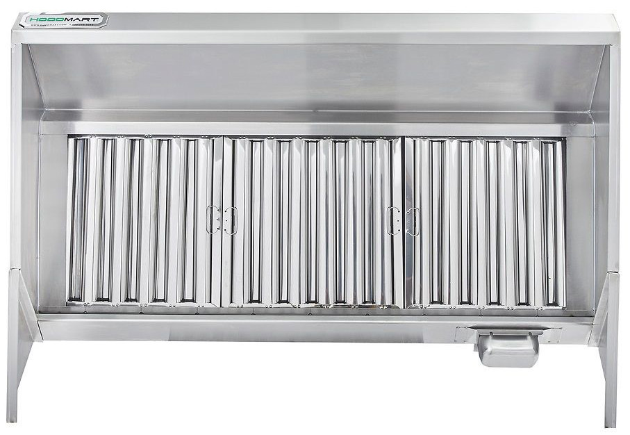 HoodMart 4′ x 30″ Type 1 Commercial Kitchen Food Truck – Concession Trailer Hood