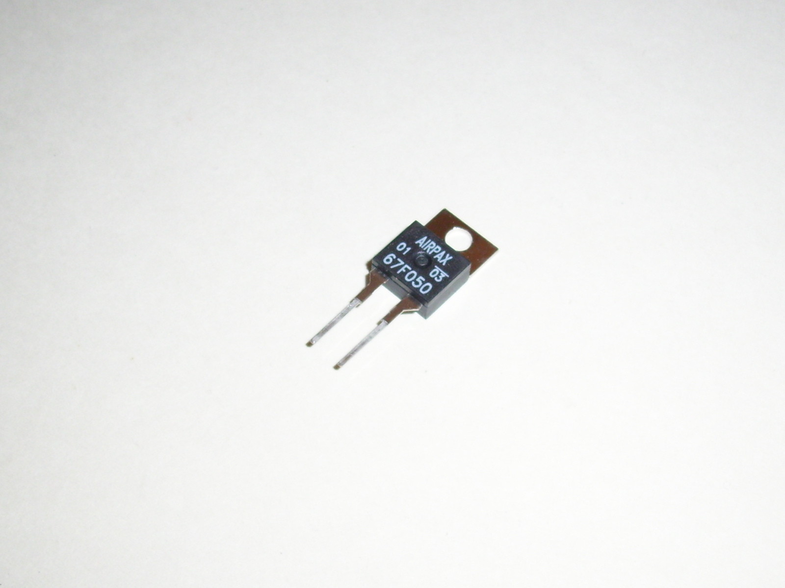 Airpax 67F050 Thermostat 50°C/122°F, NO TO-220