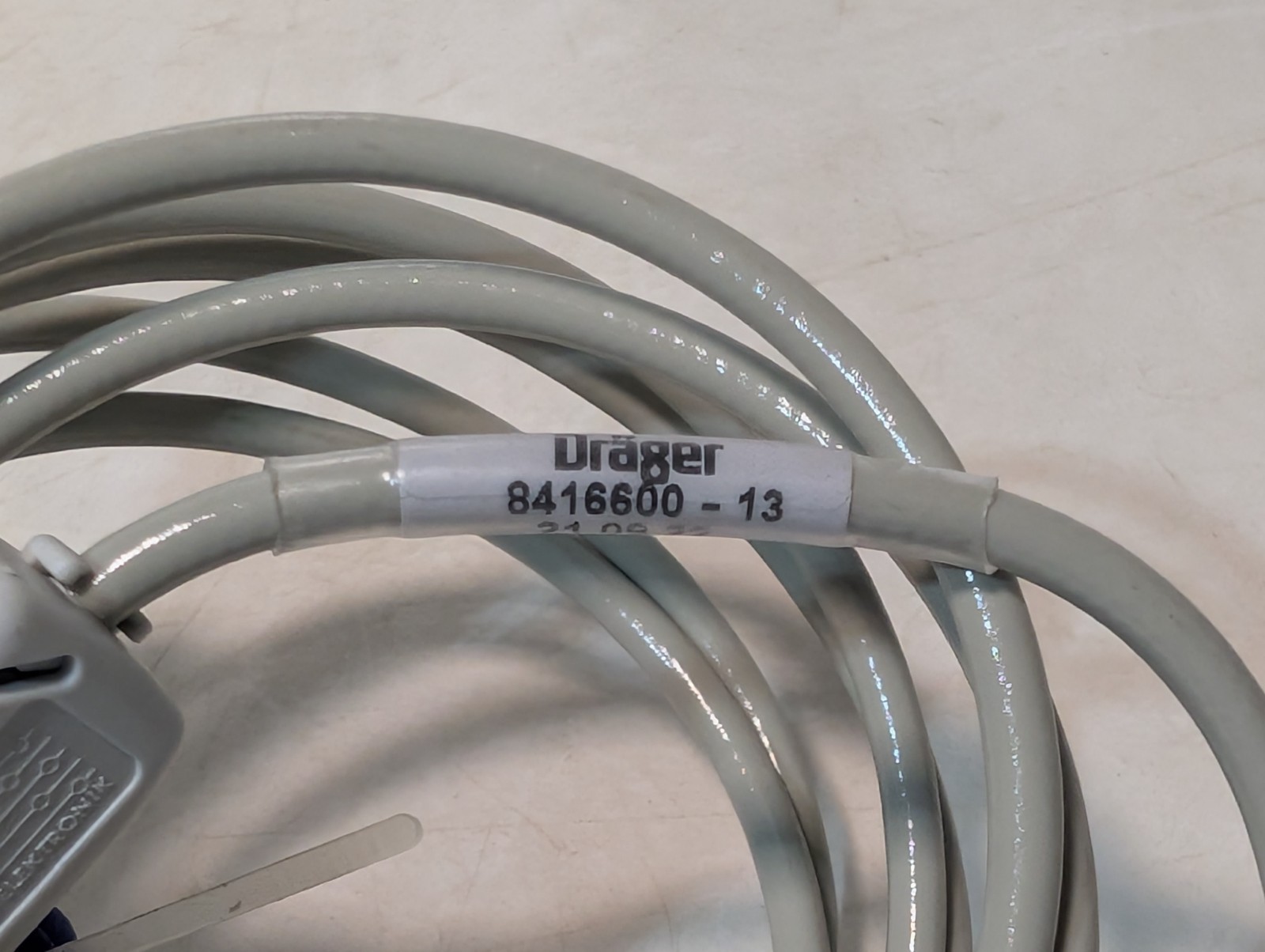 WE (Würth Elektrinik) 8416600-1 Flow Sensor Connector Cable, Dräger Compatible