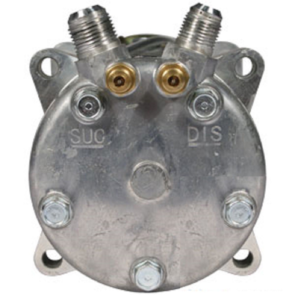 8819103 Sanden SD510HD Compressor, w/ 2 Groove Clutch – Fits MacDon