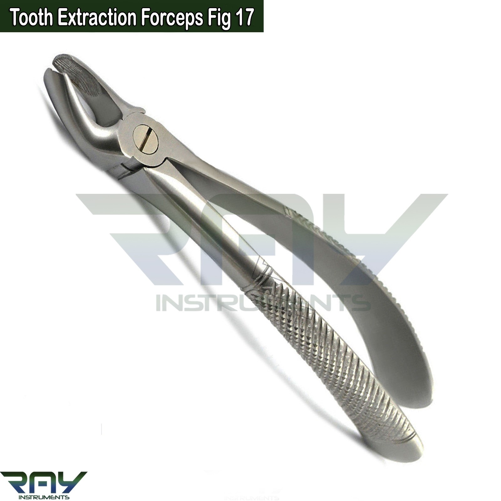 2 Pcs Tooth Extraction Forceps Upper & Lower Molar Dental Surgical Instruments