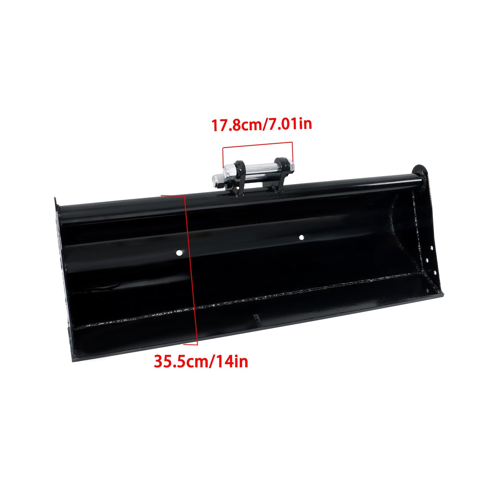 1000mm Plain Bucket Mud Bucket Excavator Attachment For Mini Excavator