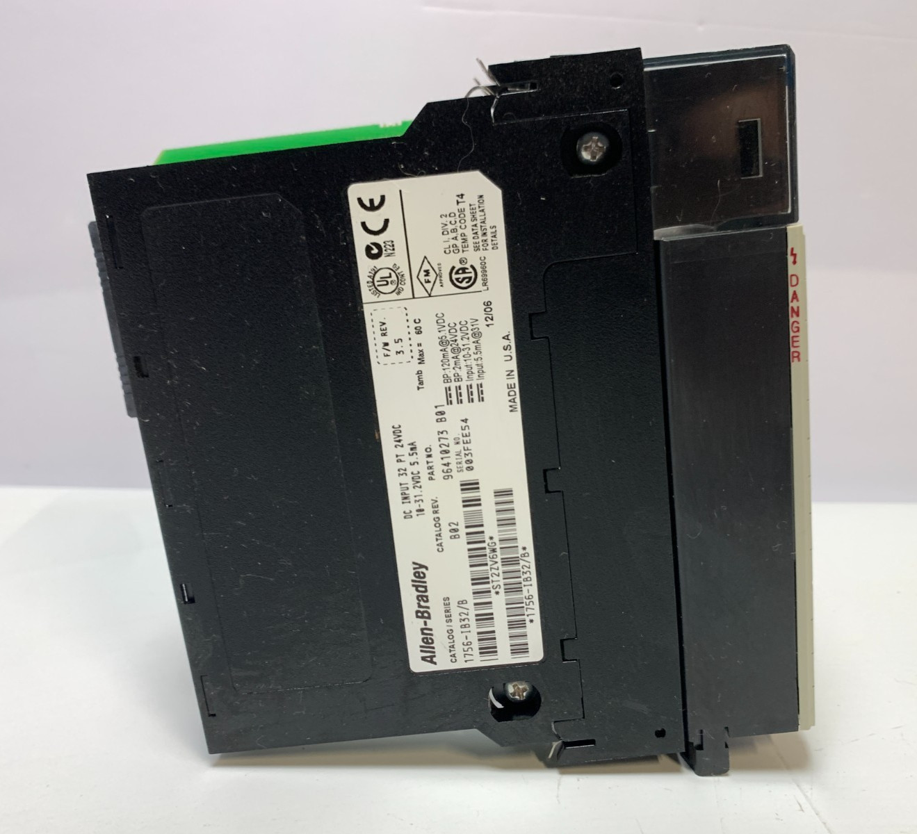 Allen-Bradley 1756-IB32 ControlLogix 32-Point DC Input Module