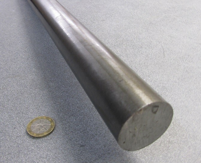 12L14 Steel Unpolished Rod, (1 1/2″) -1.50″ Dia x 2 Foot Length