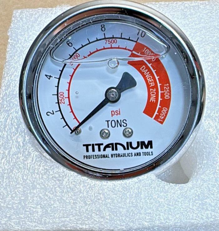 TPH Enerpac GA45GC Style Gauge AND Adaptor UP TO 14000 PSI Gauge CR400 BEST ONE