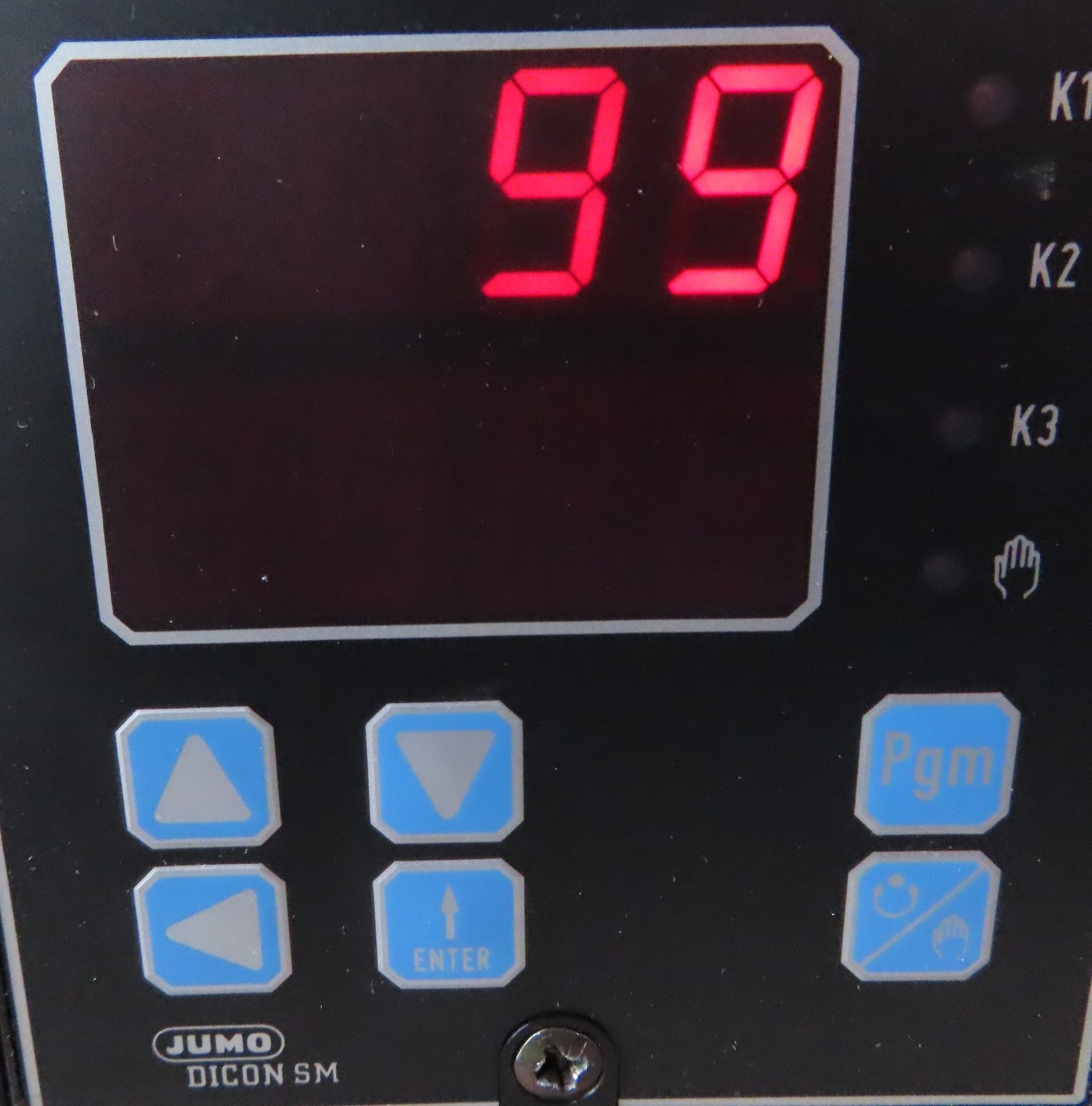 JUMO Dicon SM SRM-96/00-063.00-00.0000.0000-00 Temperature Controller