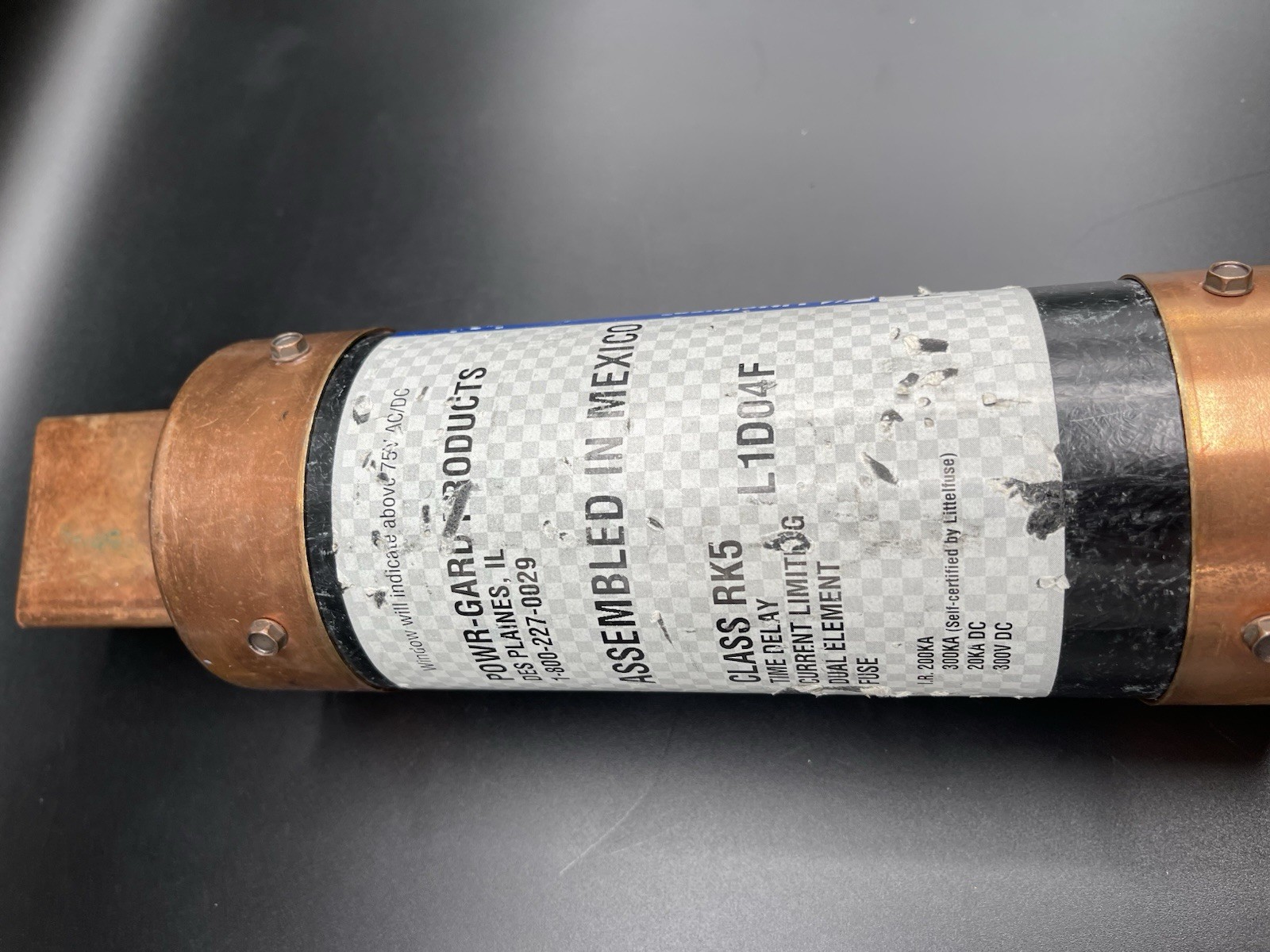 Littelfuse FLSR 400ID 400 ID FLSR400ID Indicator POWR-GARD 75-600 Vac 400A RK5
