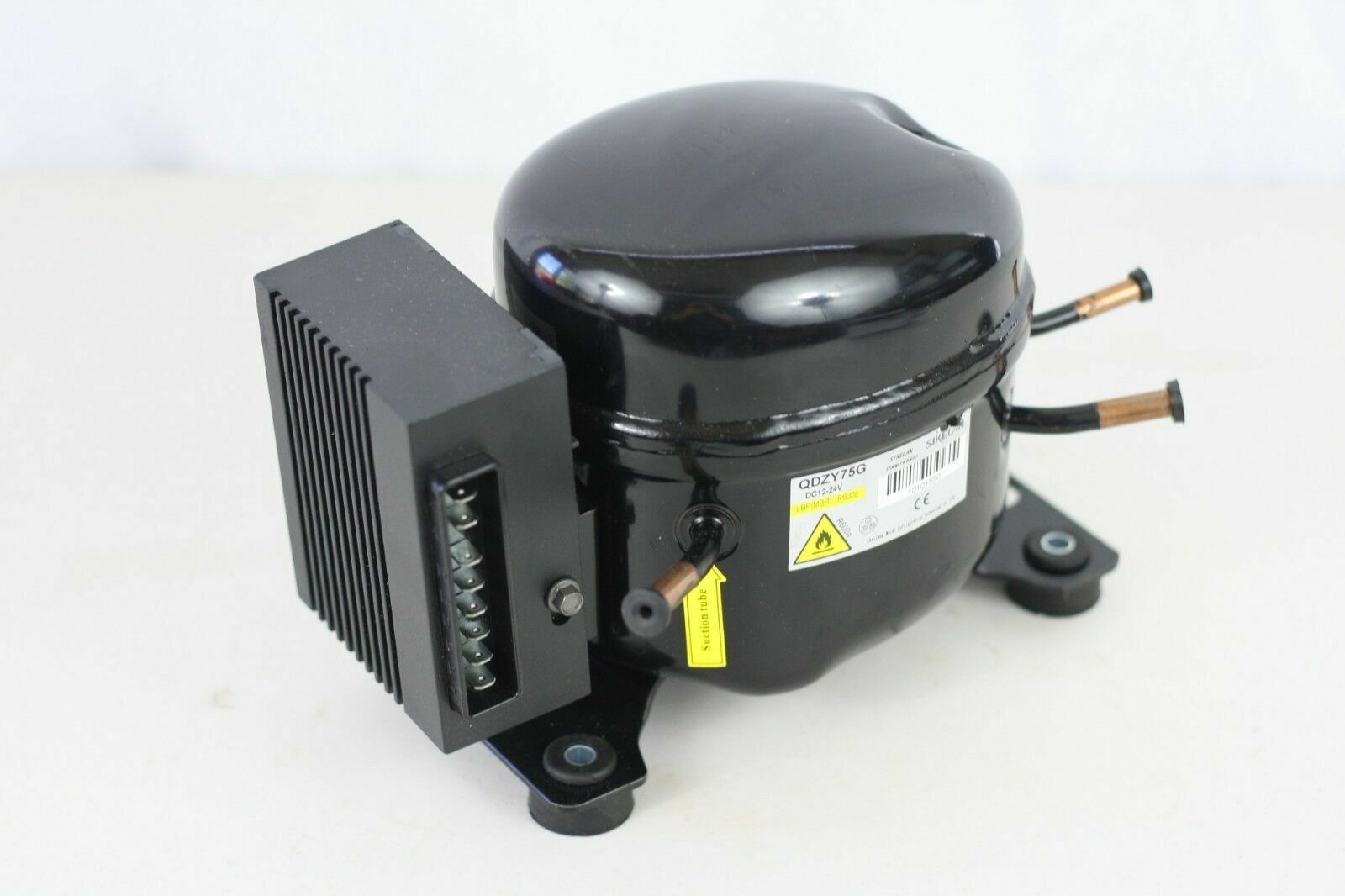 12V 24V DC Refrigeration Compressor Fridge Freezer Mobile Solar QDZY75G R600a