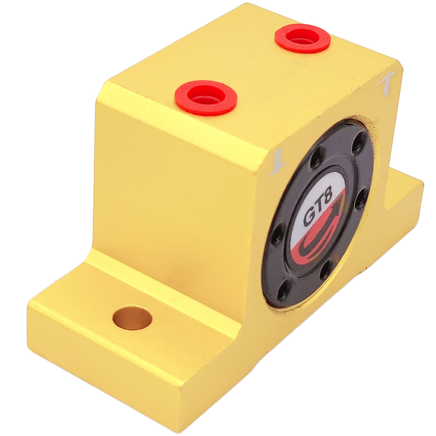 GT Series 1/8″ 1/4″ 3/8″ Industrial Pneumatic Air Turbine Vibrator +Silencer US