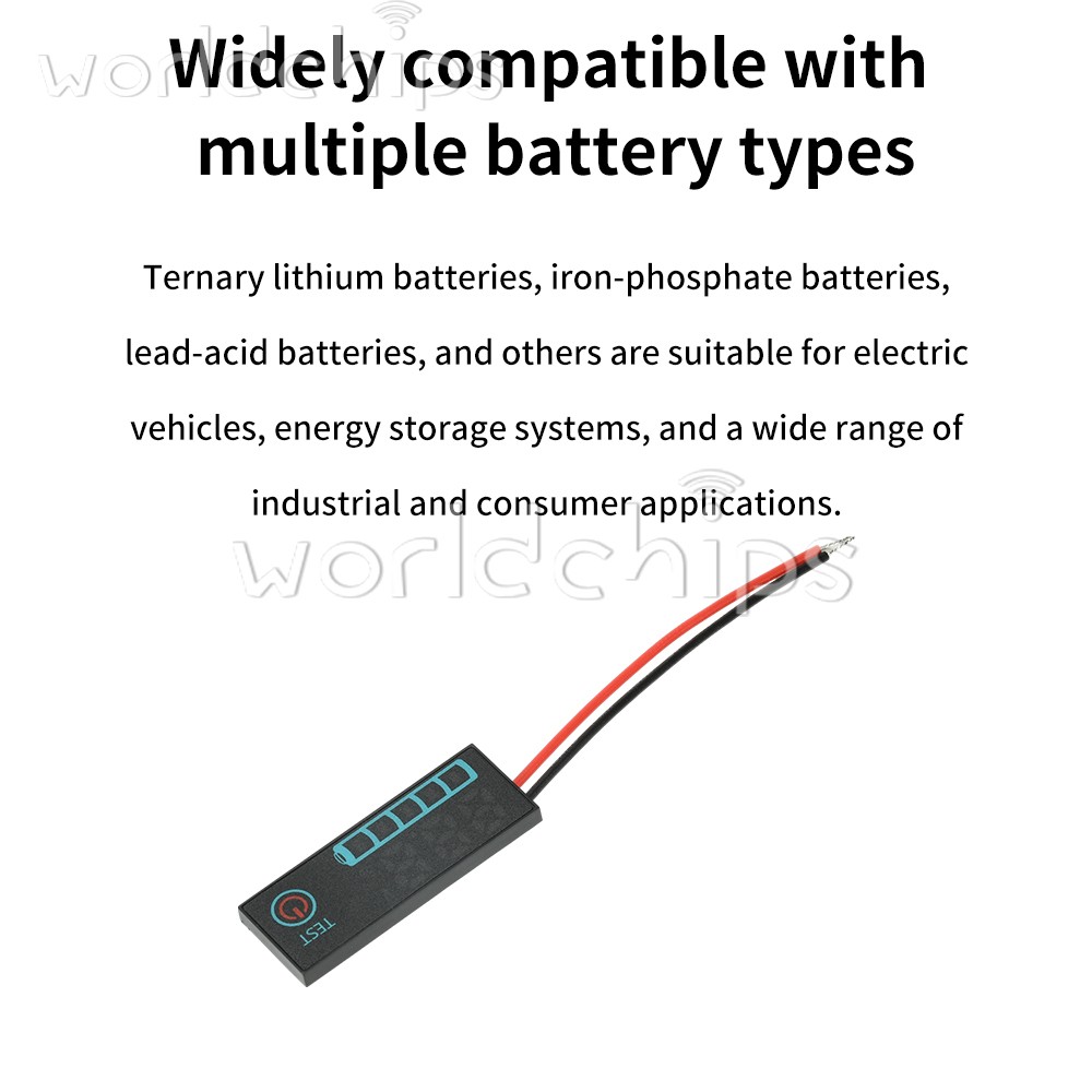 DC 7-55V LED Indicator Voltage Acid/Li-ion Universal Battery Charge Indicator