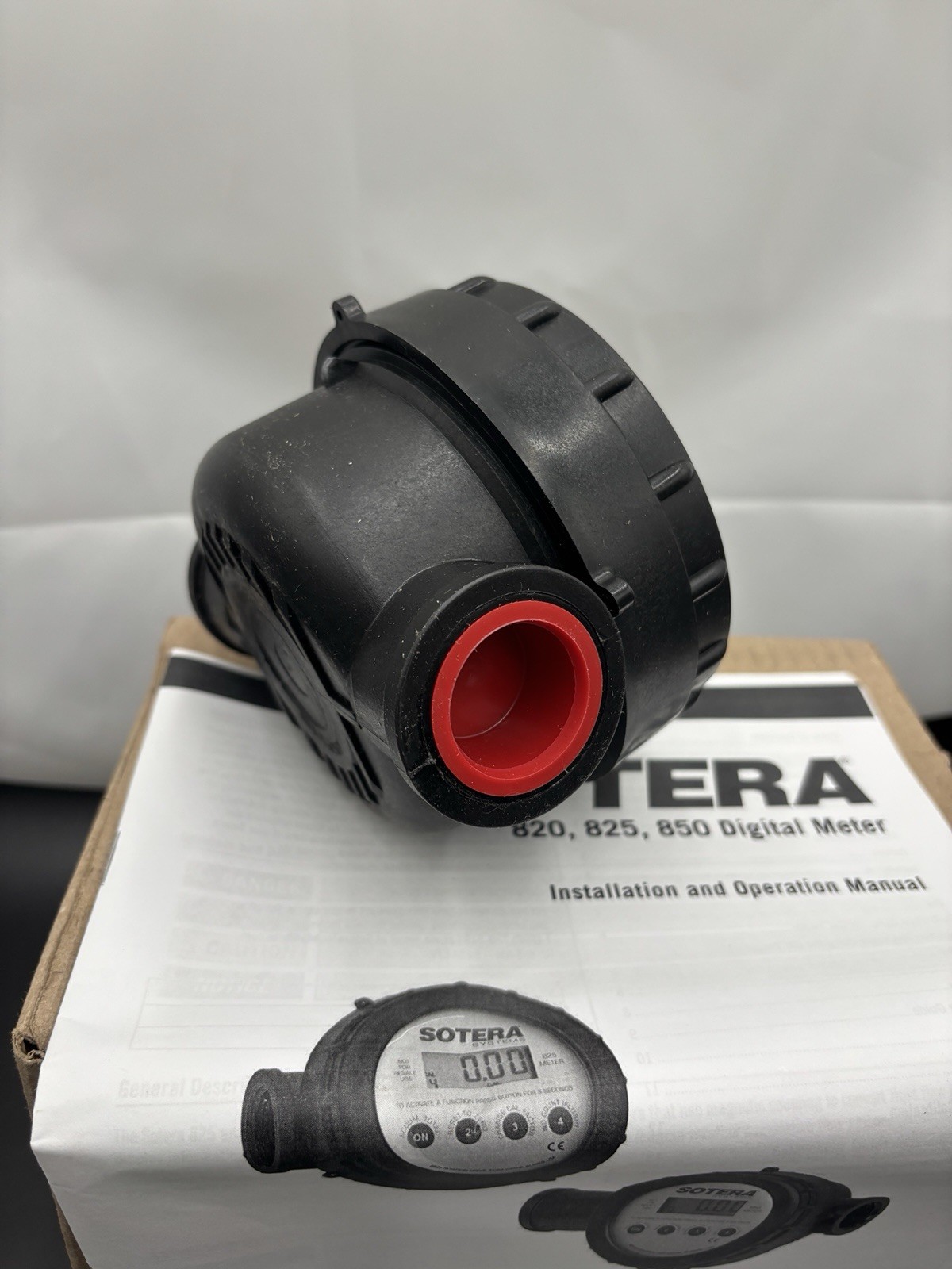 Sotera 825 1″ Digital Chemical Transfer Meter 2-20 GPM Open Box NEW