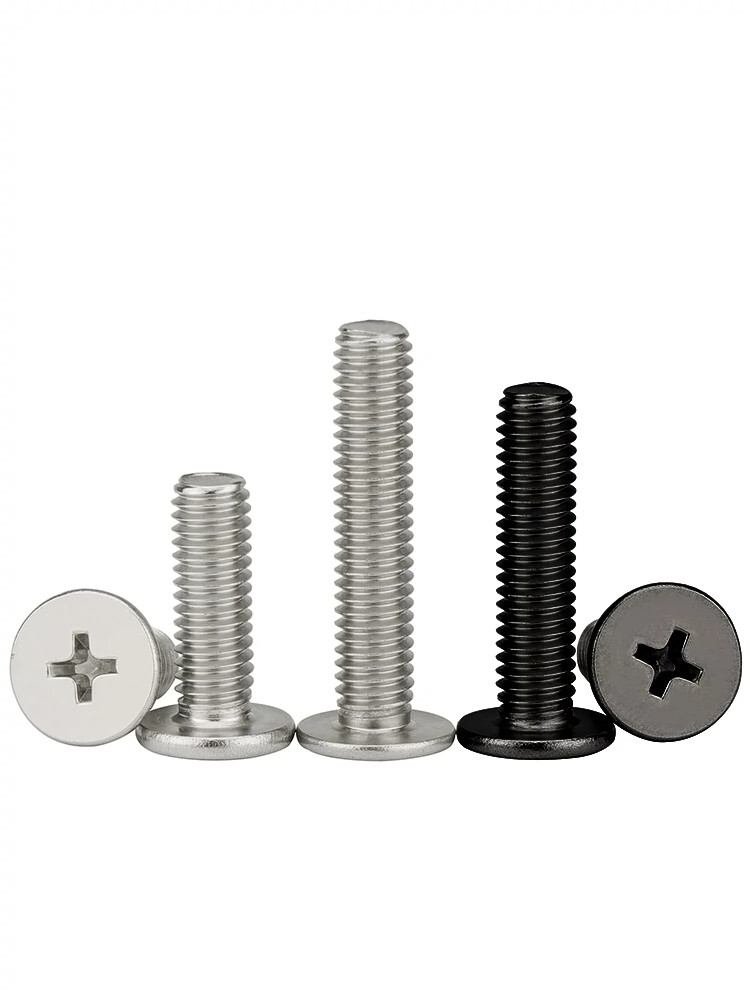 M2 M2.5 M3 M4 CM Phillips Ultra Thin Flat Wafer Head Screw Bolt Machine Screw